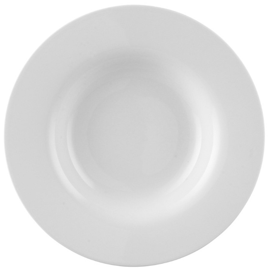 Moon White Pasta Plate image 0