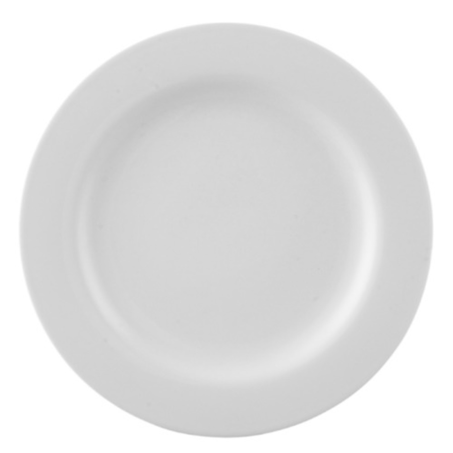 Moon White Lunch Plate image 0