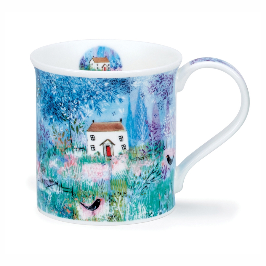 Dunoon Enchanted Cottage Blackbird Mug image 0