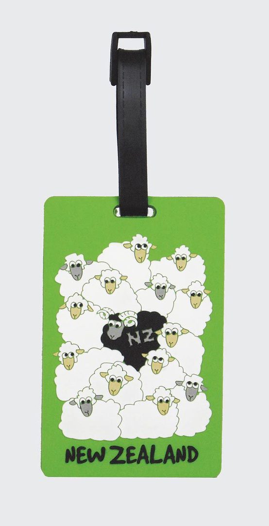 Luggage Tag of New Zealand - Sheep image 0