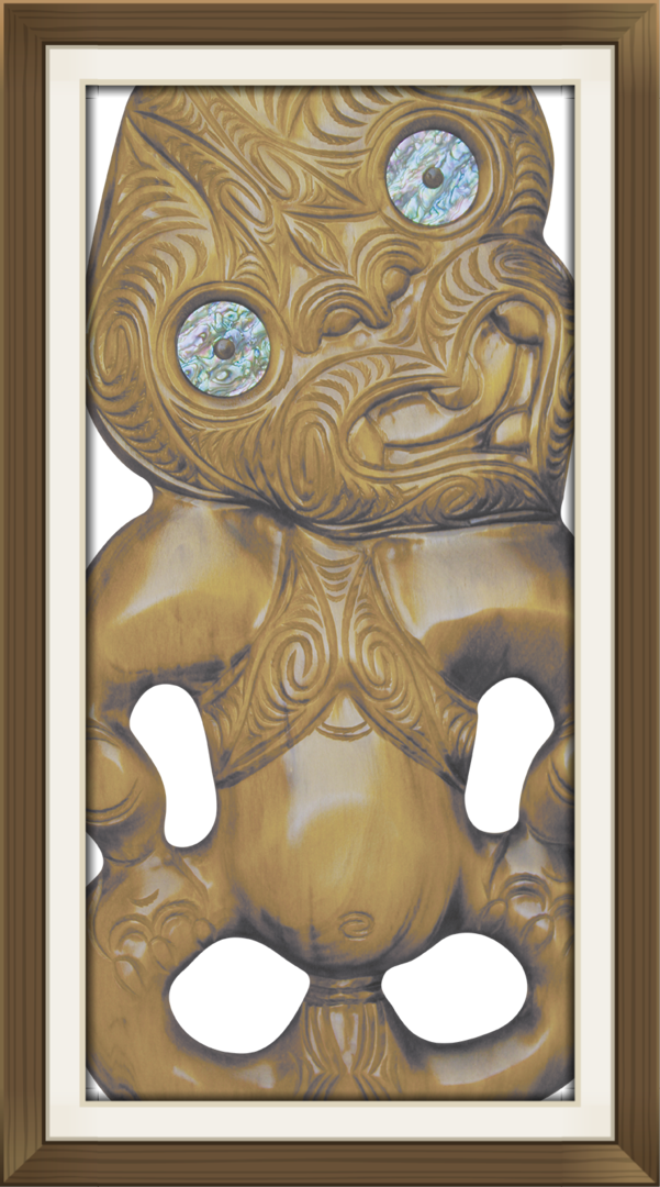 Tiki with Paua Inlay image 0