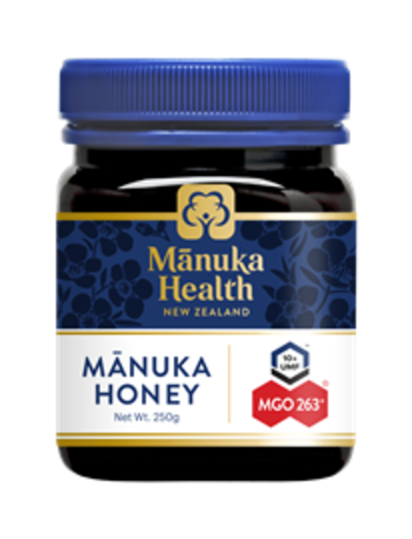 Manuka Health New Zealand Manuka Honey MGO 263+ 250gm image 0