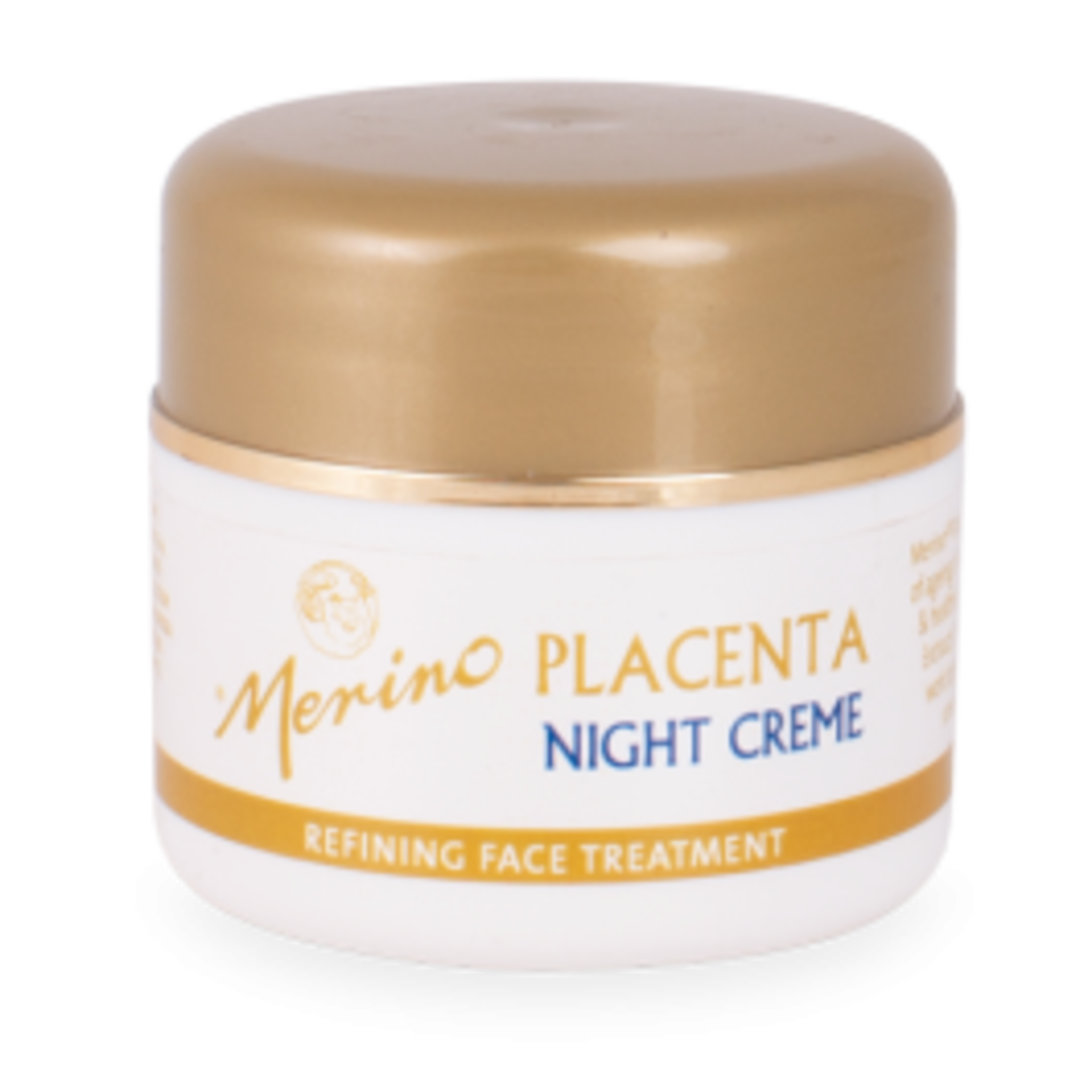 Merino Placenta Night Creme - with vitamins B5, C, E and Propolis image 0