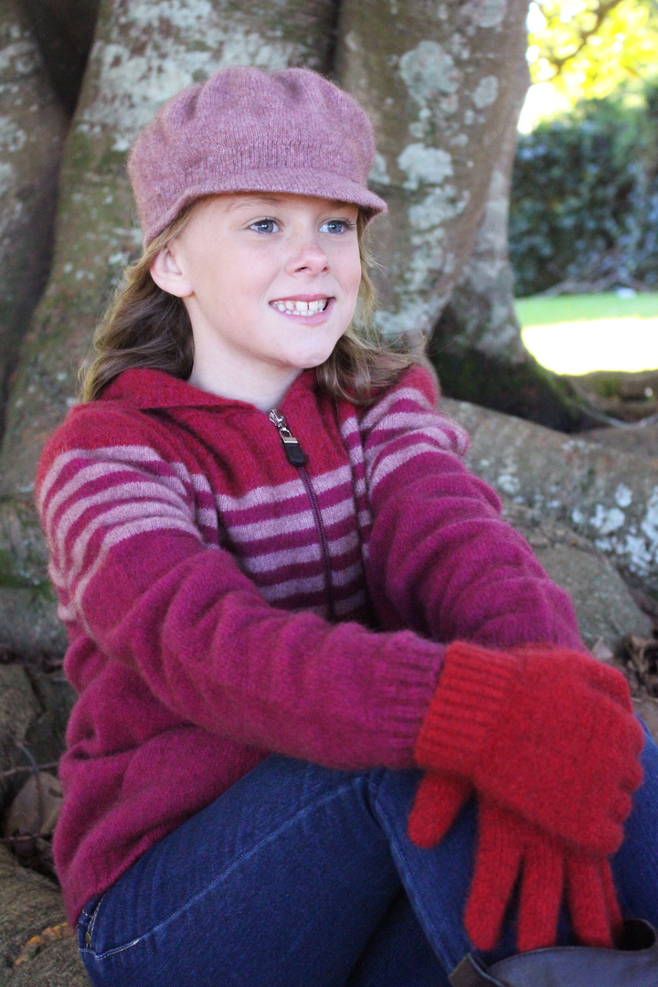 Cosy Kids Striped Hoodie image 2