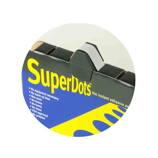 Super Dots Clear - Sticky Dots & Mounting Systems - Office Stationery Range  - Acme Supplies Limited