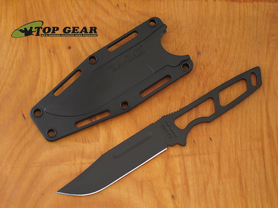 Ka Bar Short Usa Neck Knife 1095 High Carbon Steel Blade 1117