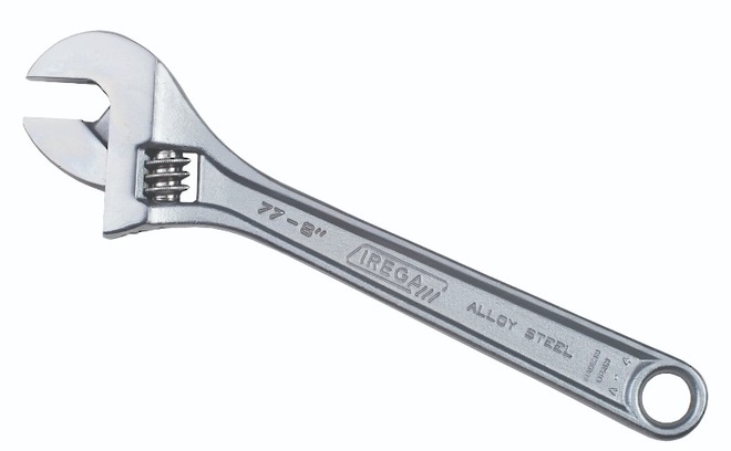 Chrome Plated Adjustable Wrenches image 0