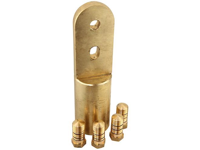 VETB - Brass Mechanical Lug with Centre Palm Up to 36kV image 0