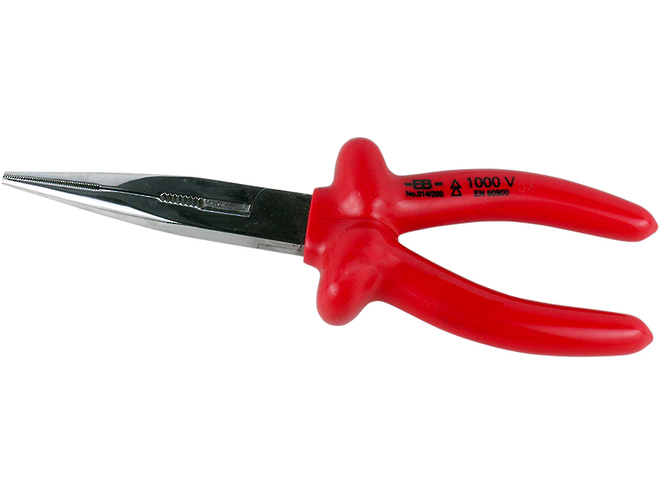 Long Nose Pliers with Cutter - ISO Tools image 0