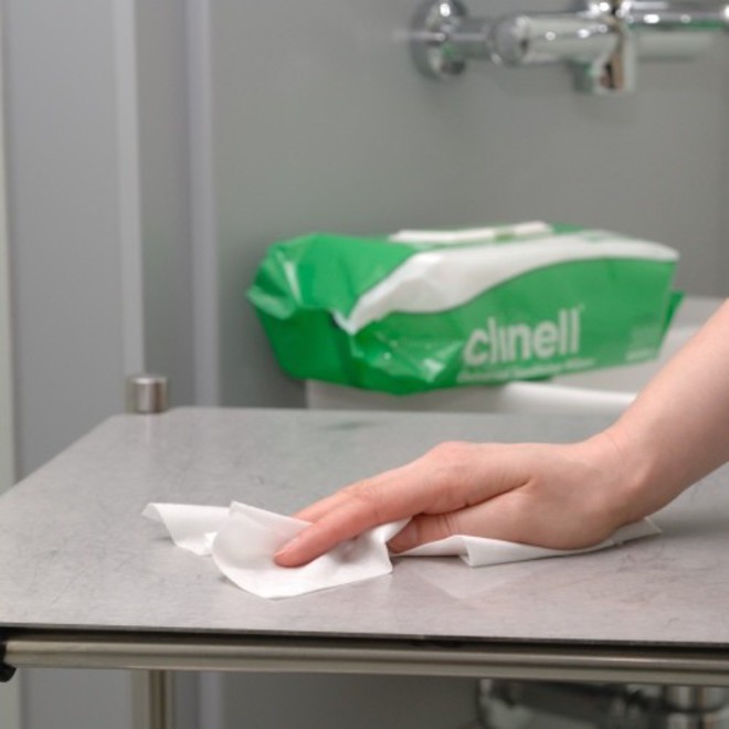 Clinell Cleaning & Disinfecting Wipes image 3