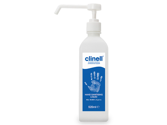 Clinell Hand Sanitising Liquid image 0
