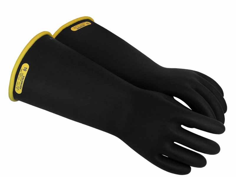 Class 2 Rubber Insulating Gloves Up To 20,000V Rubber Insulating Gloves & Sleeves Hand
