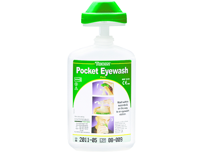 Pocket Eyewash Flask image 0