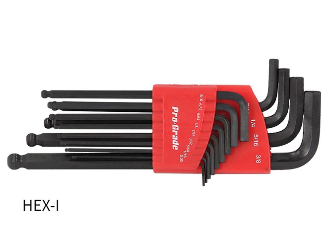 Long Series Ball Ended Hex Key Sets image 0