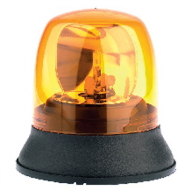 Rot Beacon 12V amber Low Prof image 0