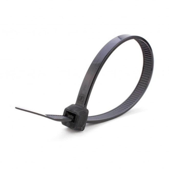 200mmx4.6mm Black Cable Tie100 image 0