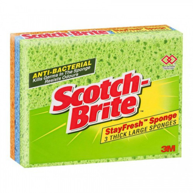 (3Pack) ScotchBrite Sponge image 0