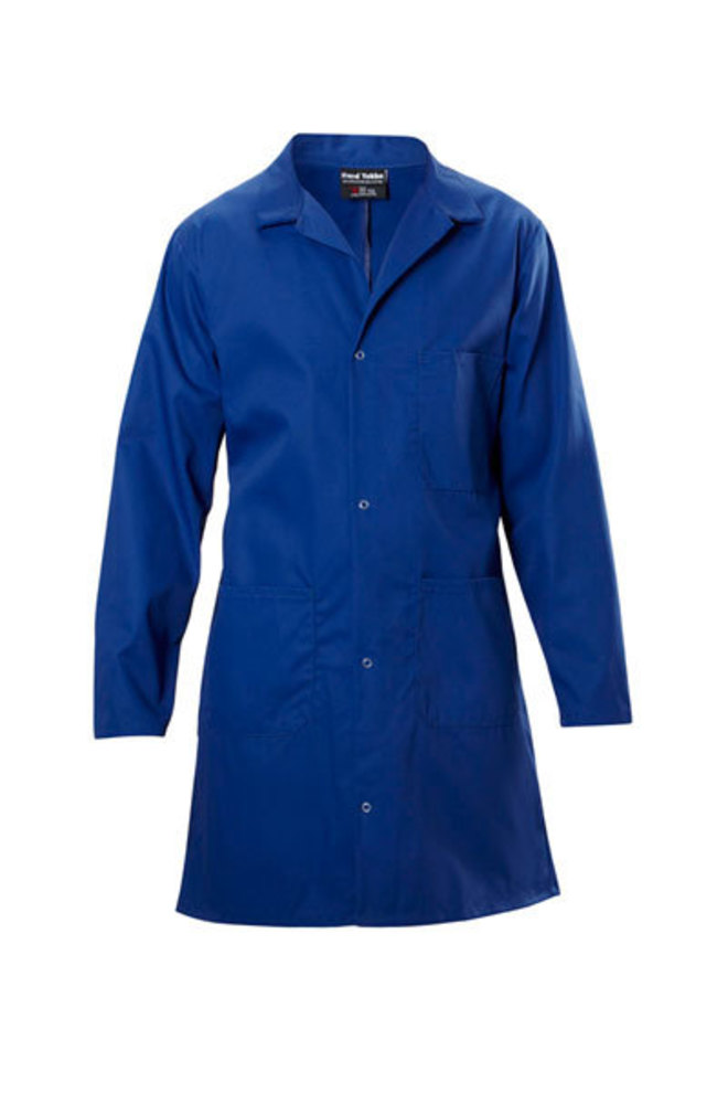 ROYAL BLUE POLYCOTTON DUSTCOAT image 0