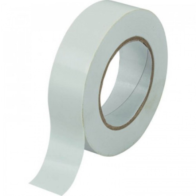 18mmx20m White Insulation Tape image 0
