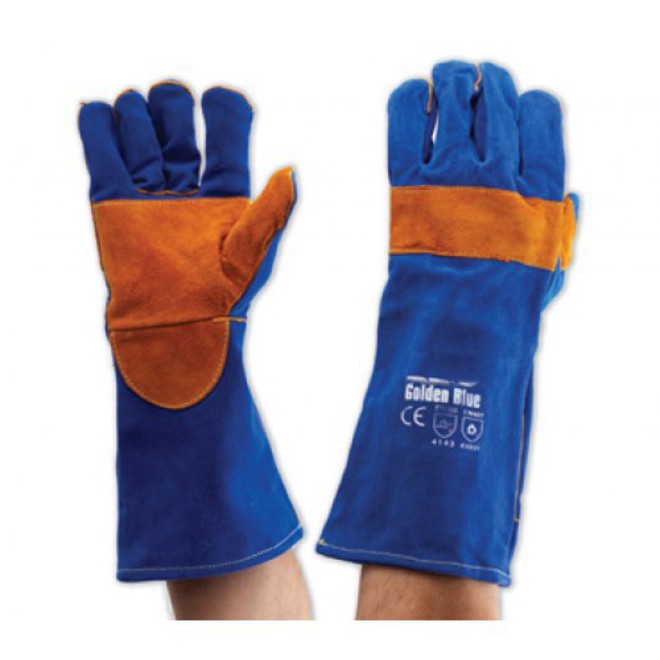 Blue Welders Gloves image 0