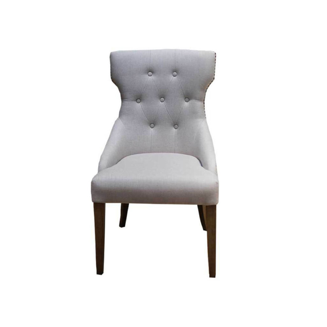 Athens Linen Dining Chair image 0