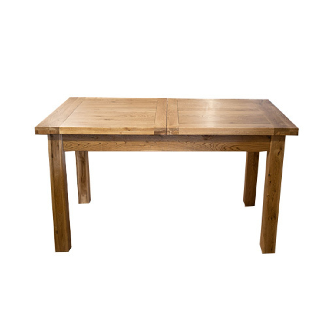 Light Oak Extension Dining Table 1400/1800 image 5