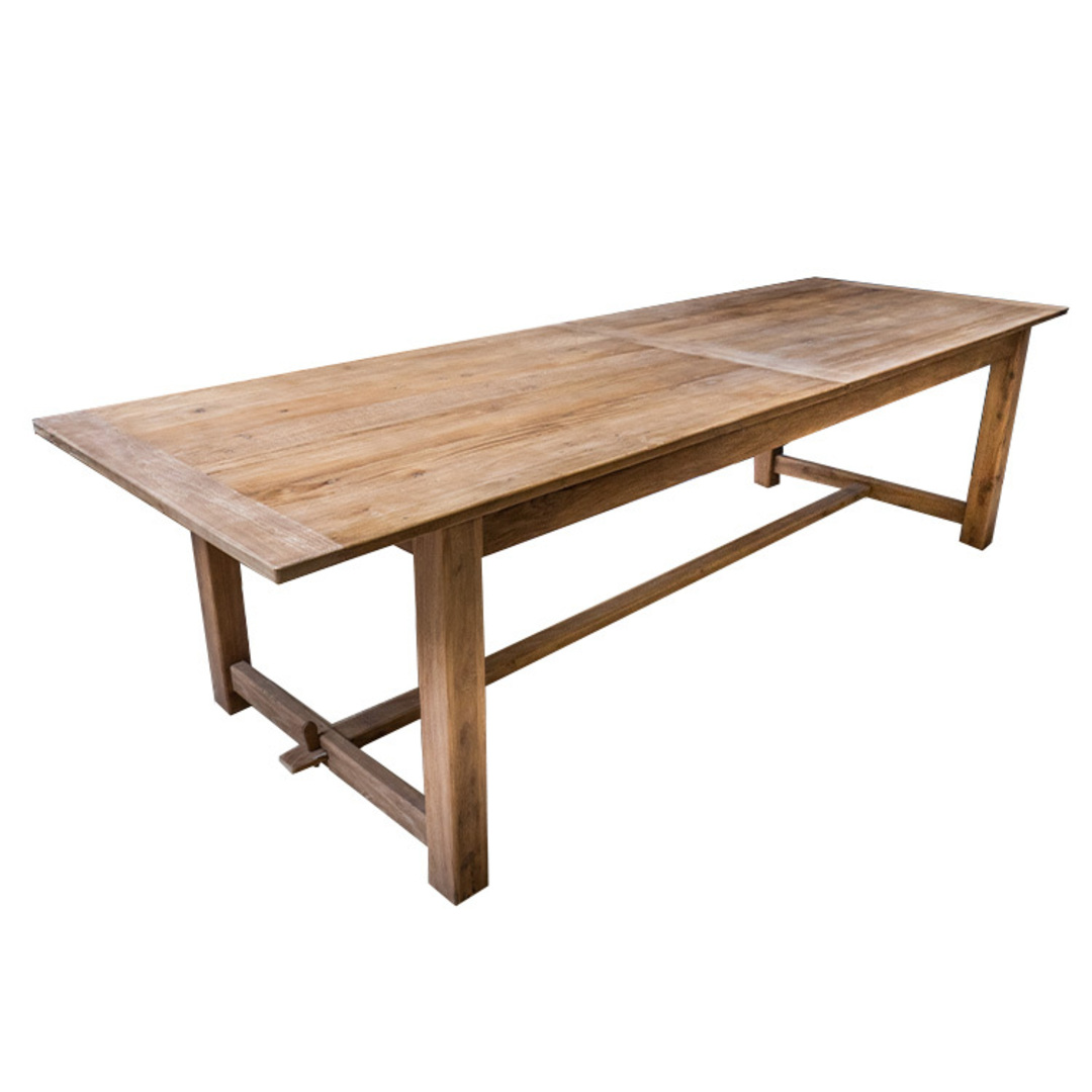 Farmhouse Dining Table Reclaimed Elm 2.1 Metres image 3