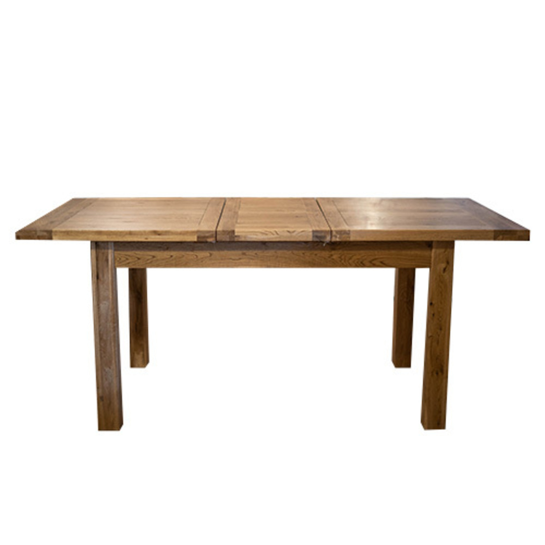 Light Oak Extension Dining Table 1400/1800 image 3