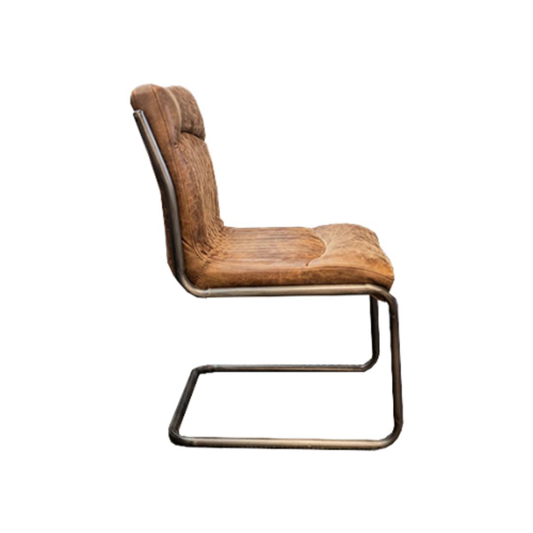 Pistoria Leather Dining Chair image 1