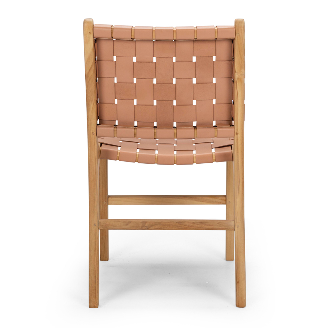Indo Woven Dining Chair Plush image 2