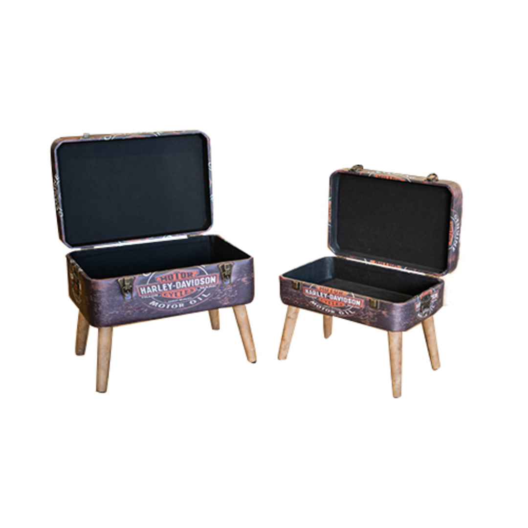 Harley Davidson Storage Seats - Set of 2 image 4