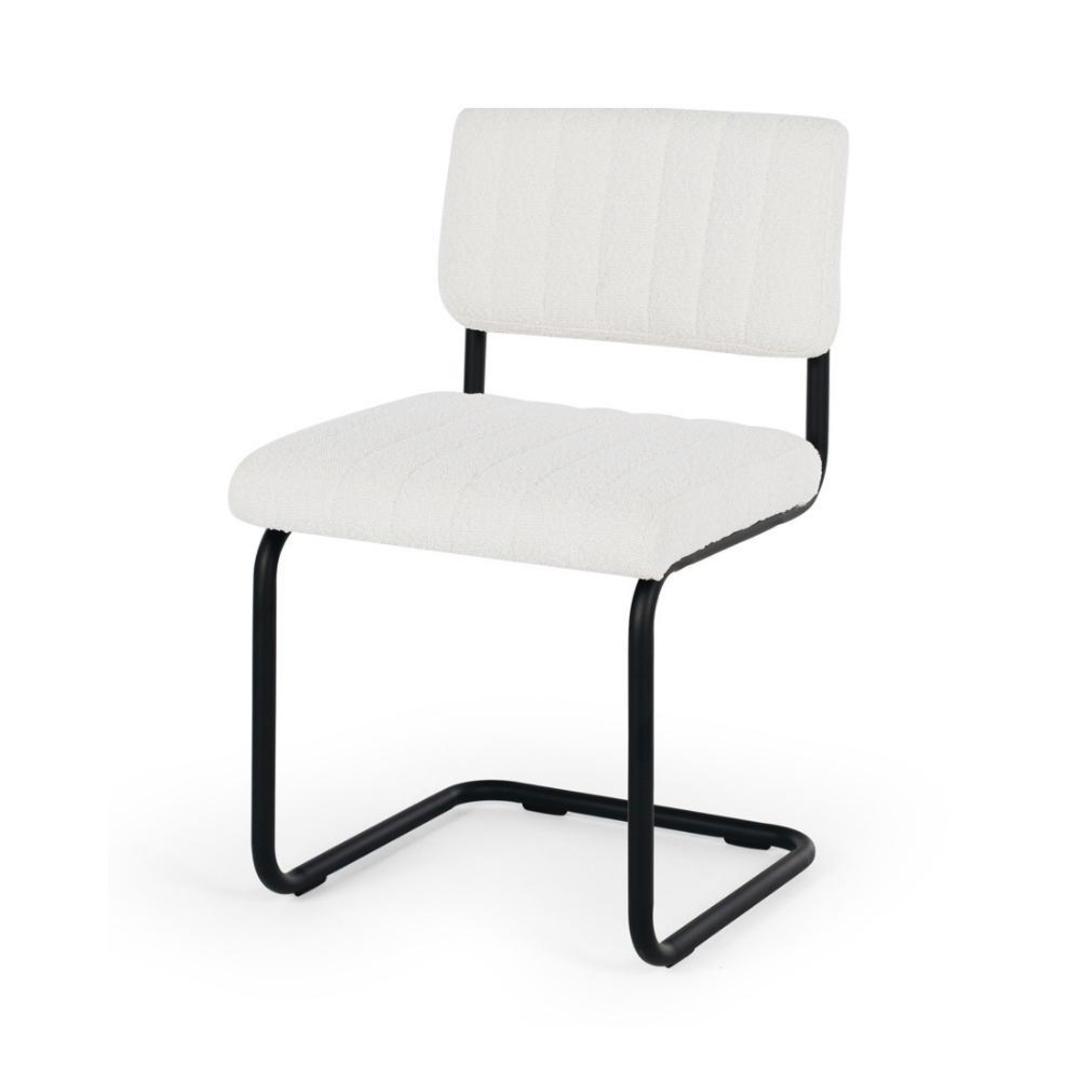 blake boucle dining chair