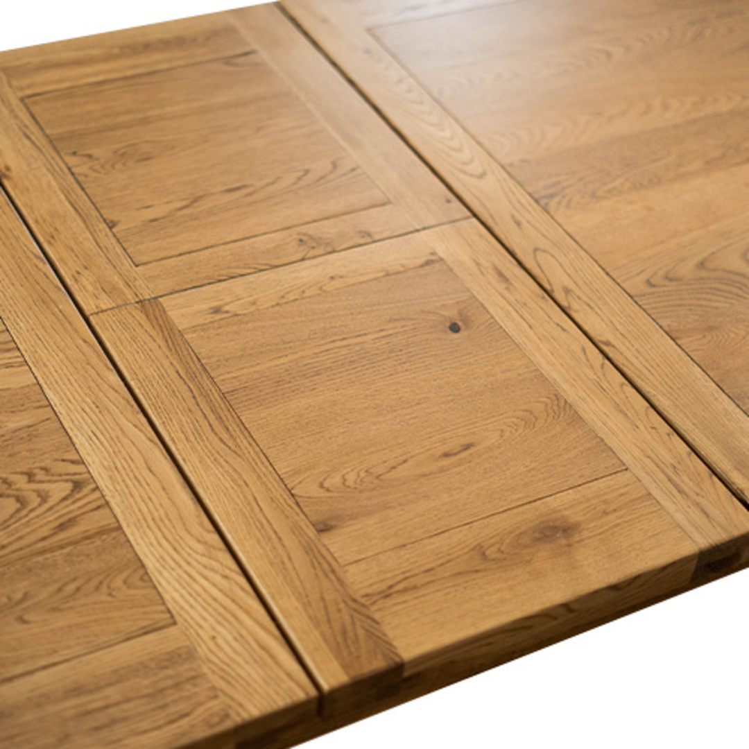 Light Oak Extension Dining Table 1400/1800 image 6