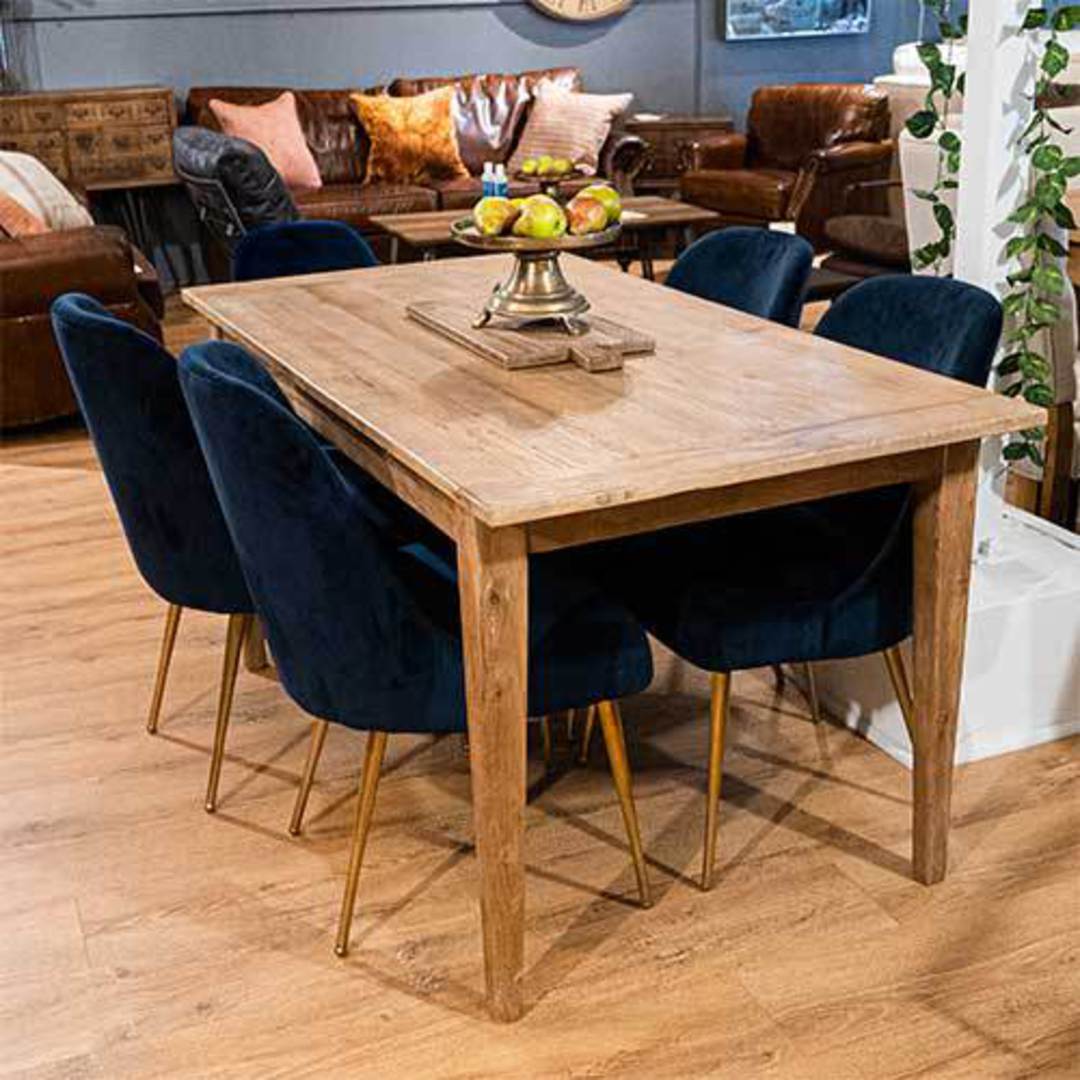 French Dining Table Reclaimed Elm 1.8M image 6