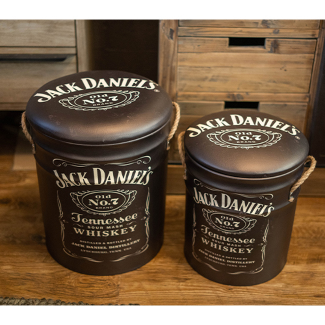 Storage Stools Jack Daniels - Set of 2 image 6