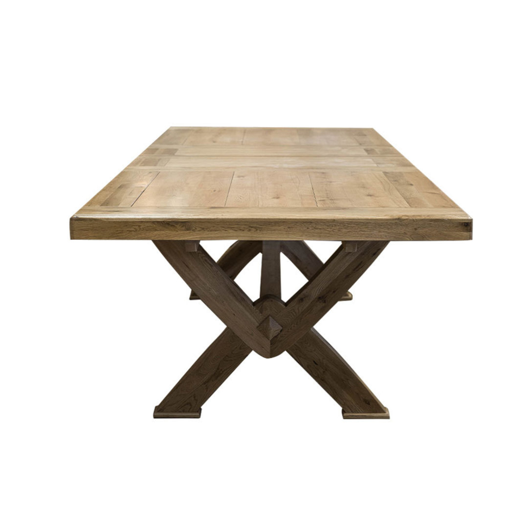 Chateau Extension Dining Table Light Oak 2.1m - 2.9m image 1