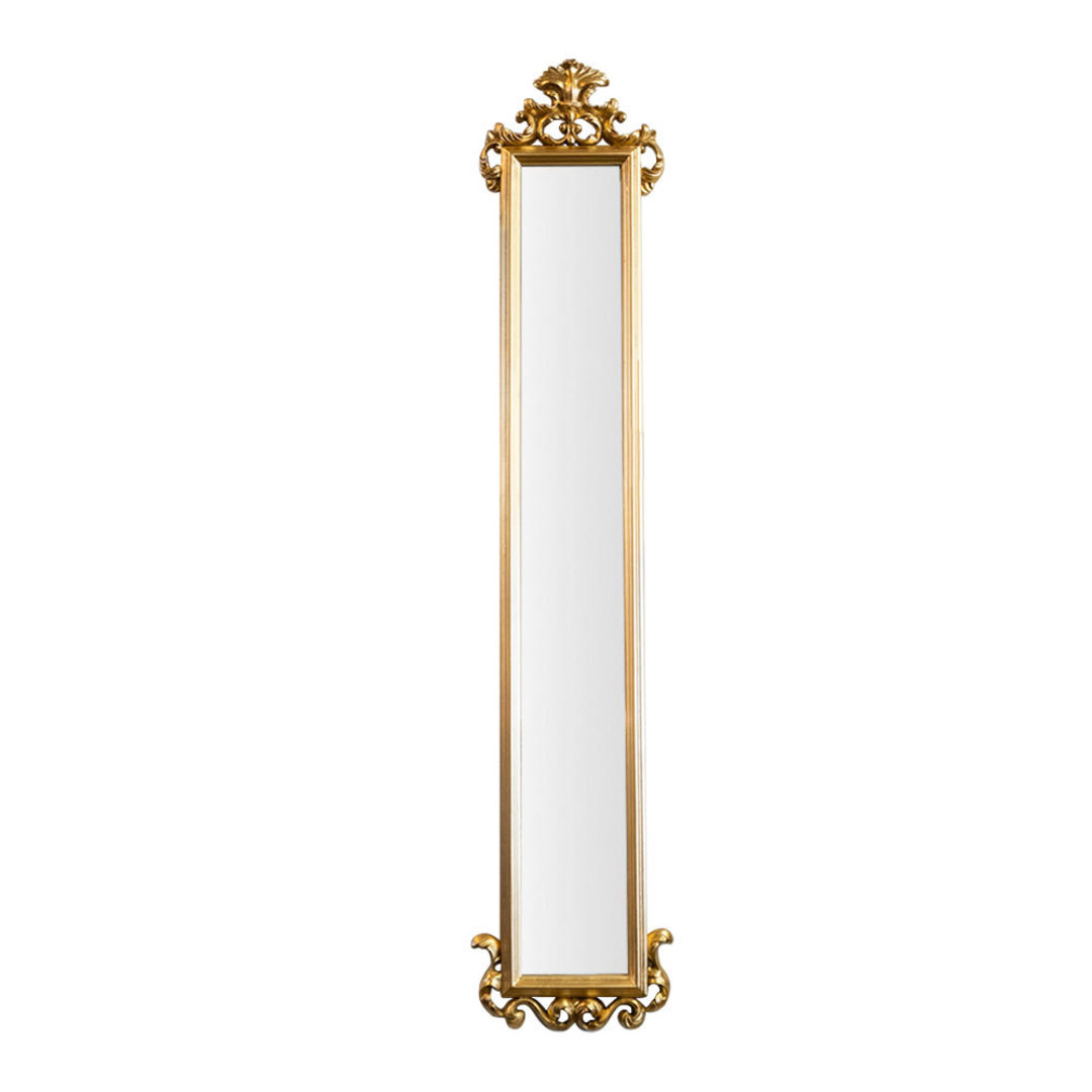 Beveled Dress Mirror Gold image 0