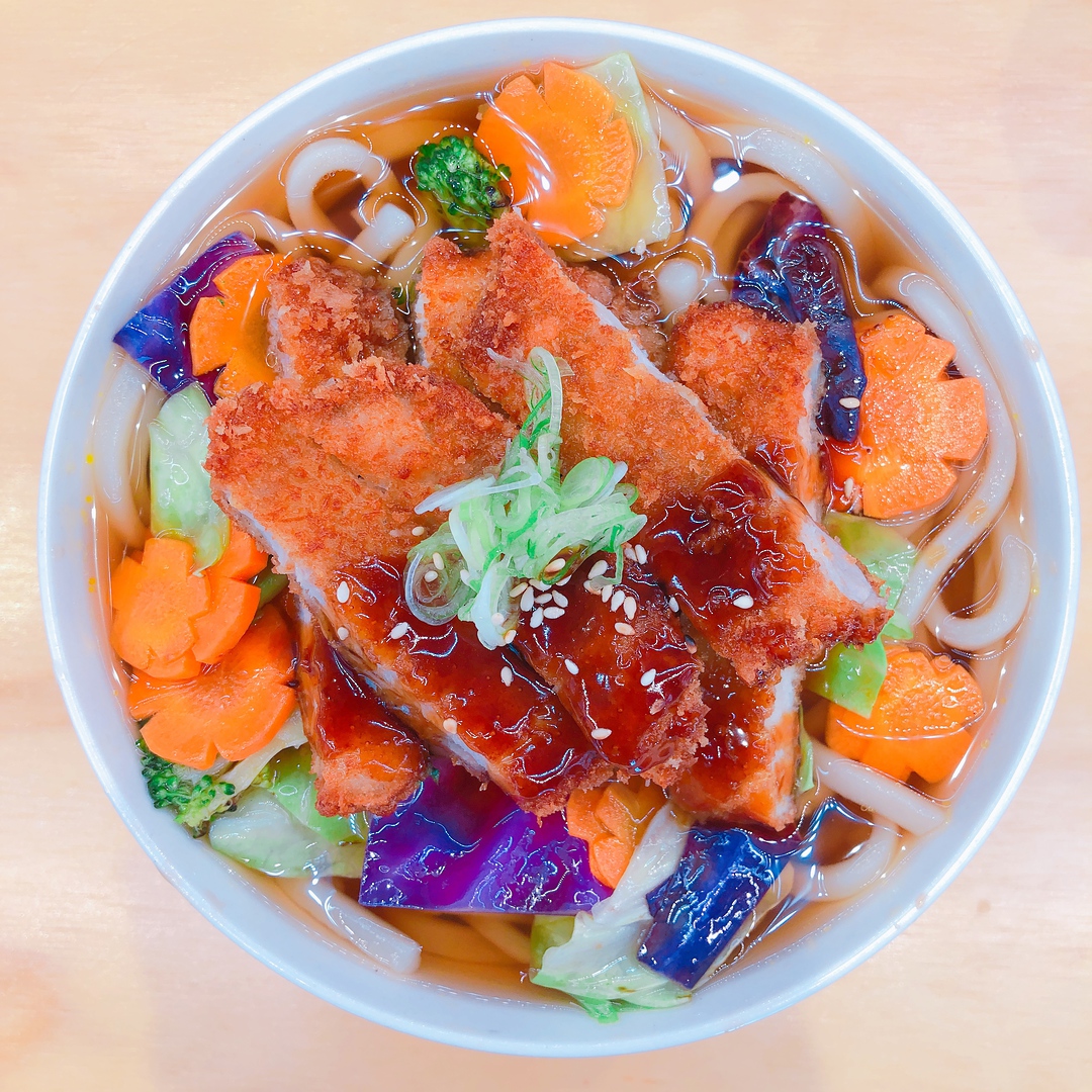 Hot & Spicy Chicken Udon (Soup) image 0