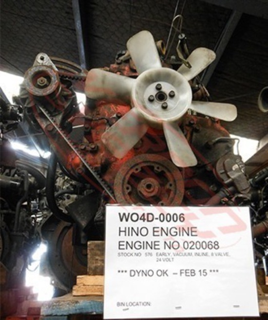 Original Used Japanese Refurbish W04d Engine For Hino Truck Parts