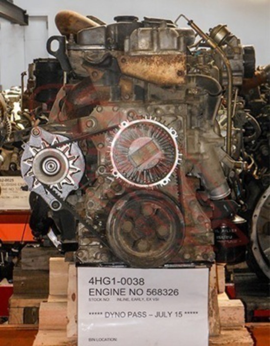 Купить Двигатель Исузу 4hf1