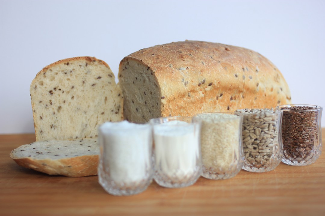 Three Seeds Sourdough Bread image 0