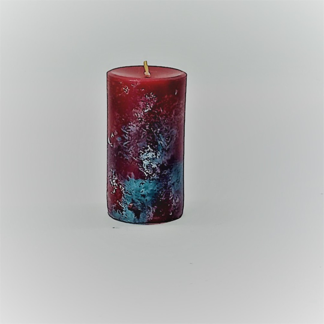 Decorative Beeswax Candle (s17) image 0
