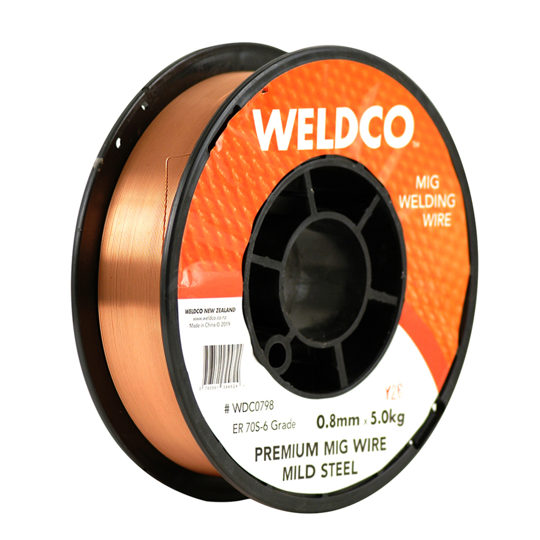 Weldco MIG Welding Wire Mild Steel – 0.8mm x 5kg image 0