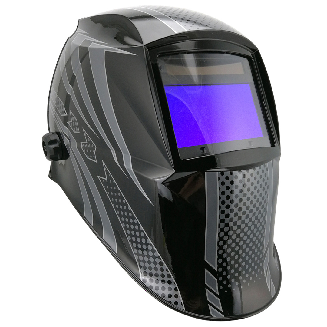 Weldco Auto Darkening Welding Helmet 4Sensor – Grey Spots image 0