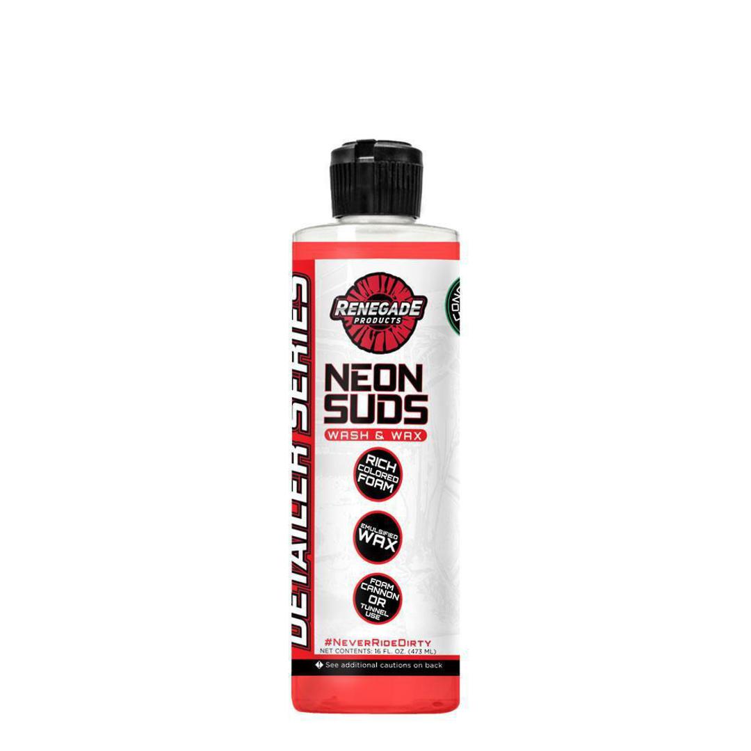 Renegade Neon Suds Colored Wash & Wax 473ml - Red image 0
