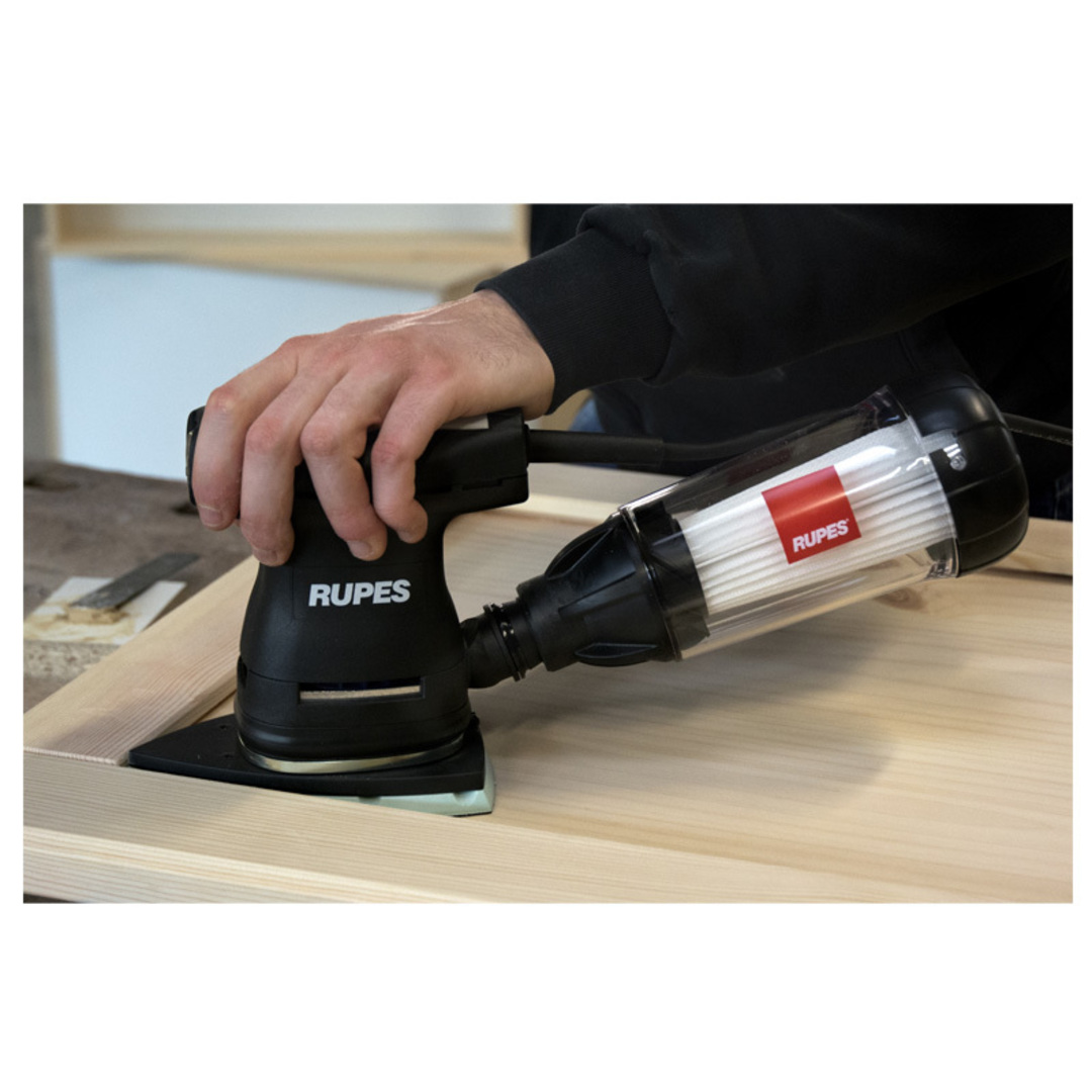 RUPES Electric Variable Speed Orbital Delta Palm Sander with Built-in Dust Bag image 2