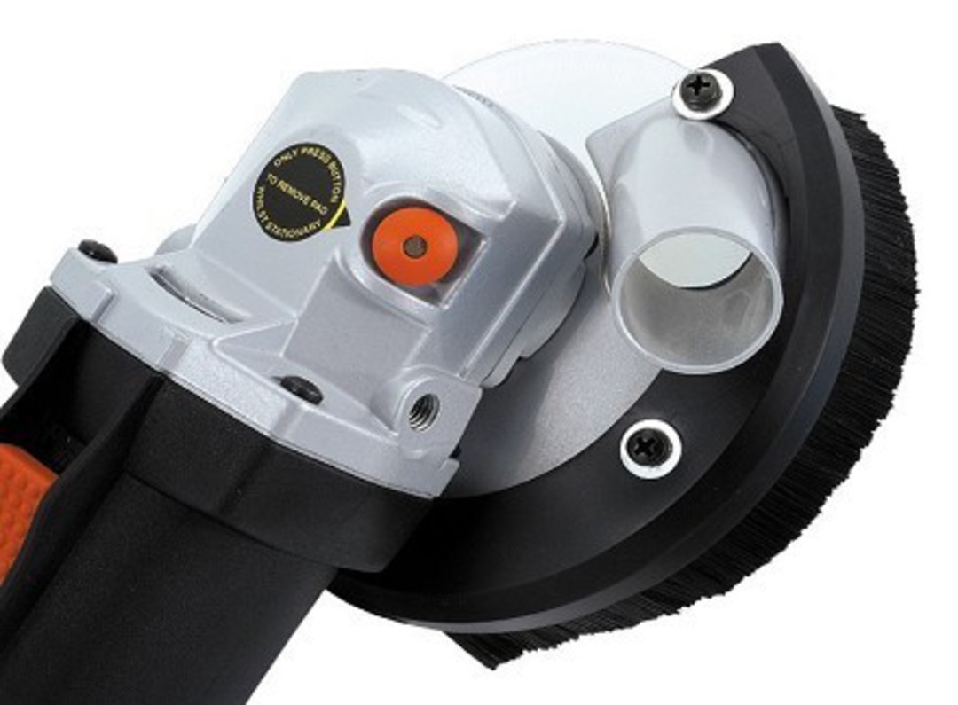 Rupes 115mm Mini Angle Grinder with Dust Extraction System image 1