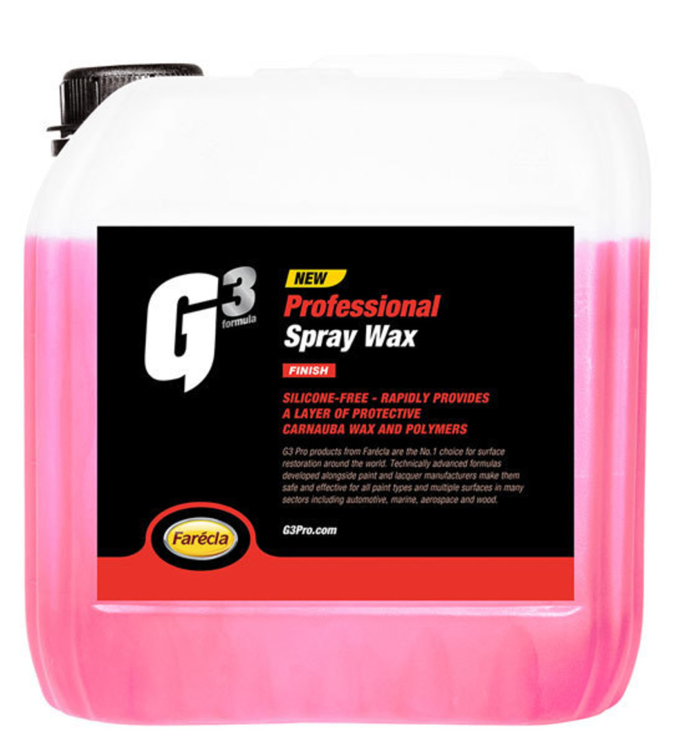 Farecla G3 Professional Spray Wax 3.78 Litre image 0
