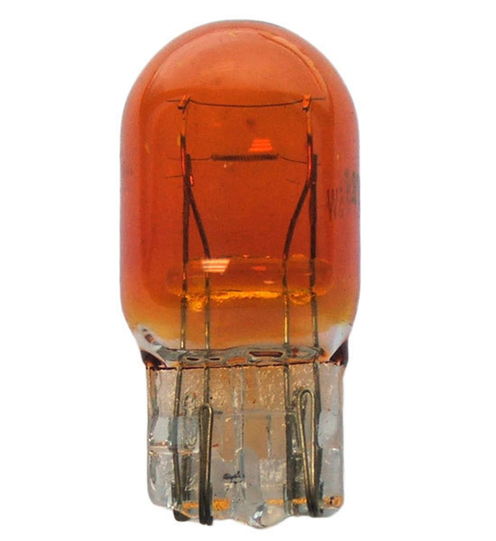 Carklips 12V Large Wedge Double Filament Amber Bulb image 0