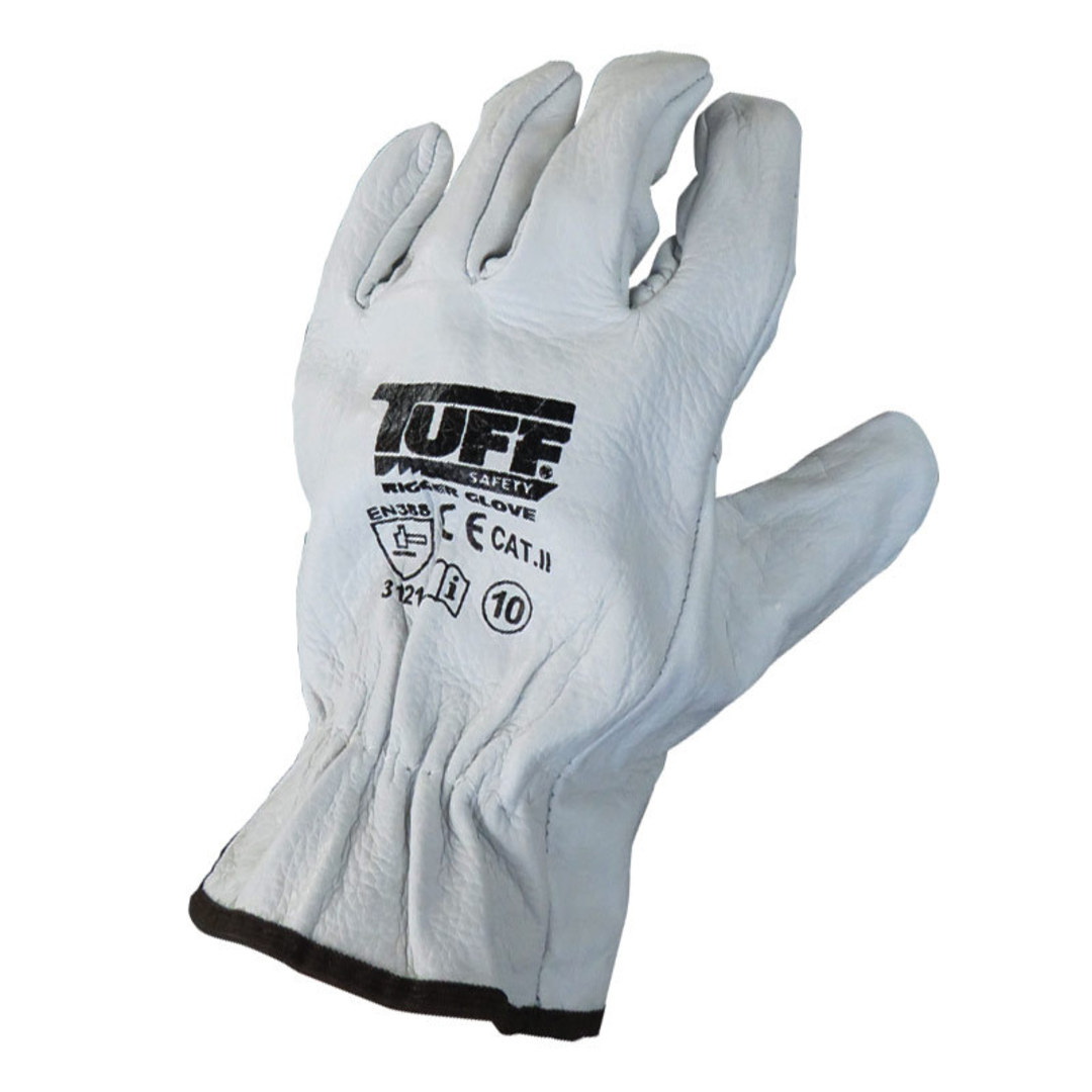 Tuff Rigger Leather Gloves image 0